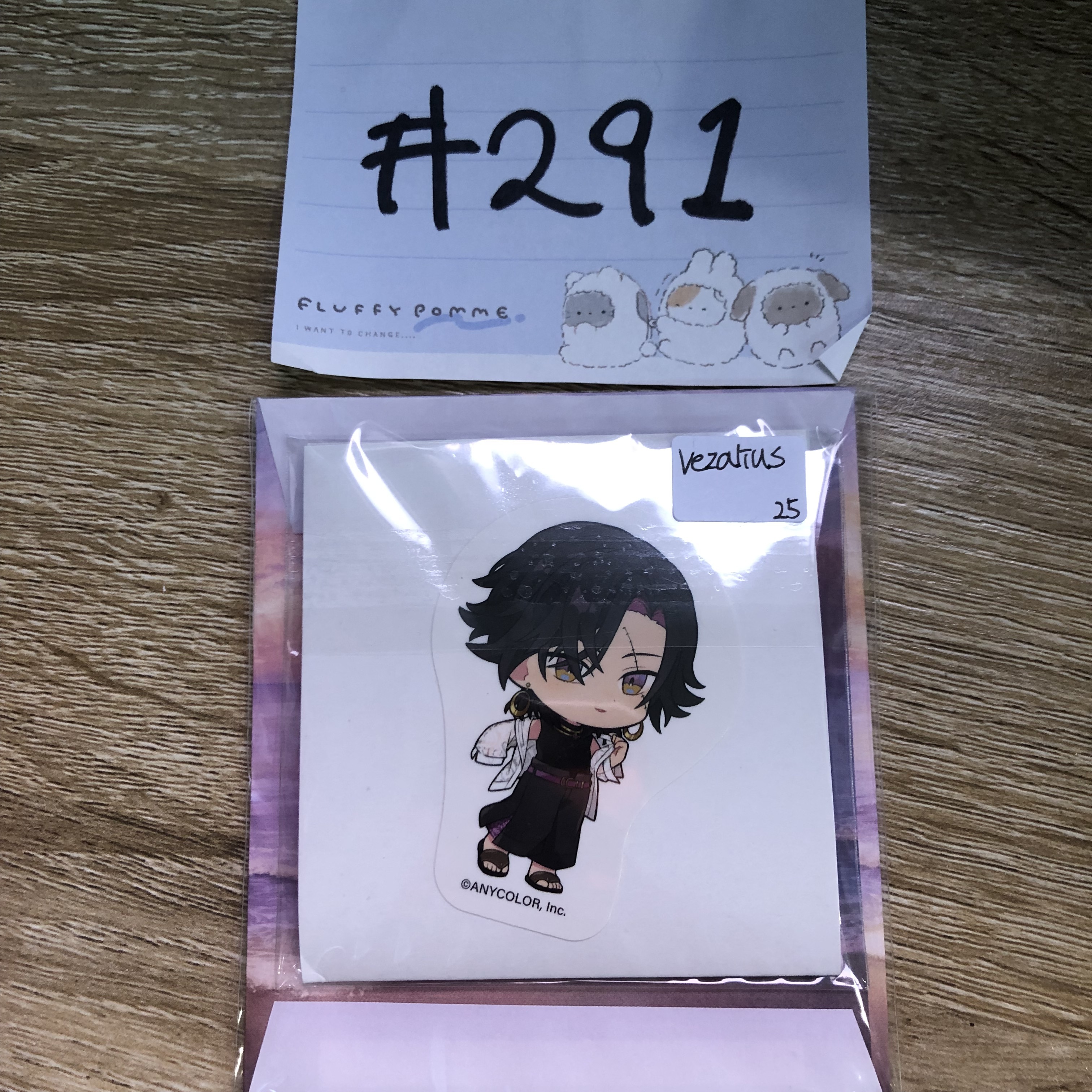 彩虹社 VEZALIUS SET 襟章#291