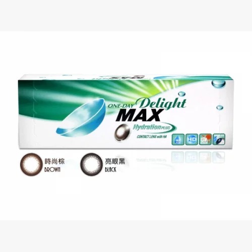 Delight 1 Day MAX ｜日拋彩妝隱形眼鏡｜每盒30片