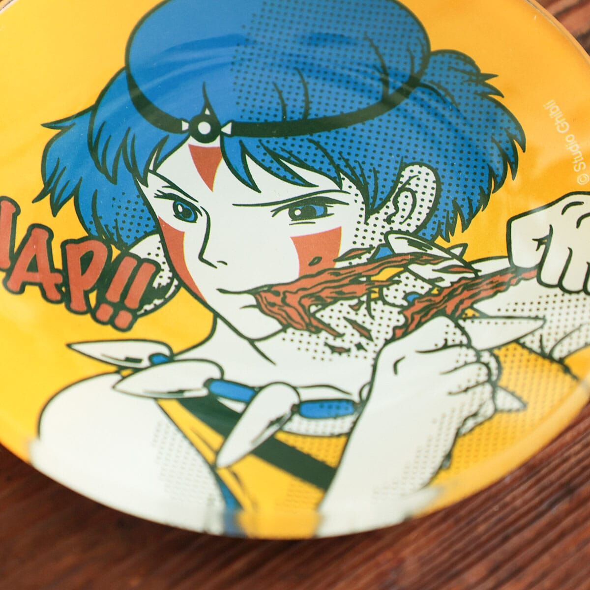 美味系列小盤子 魔法公主 肉乾