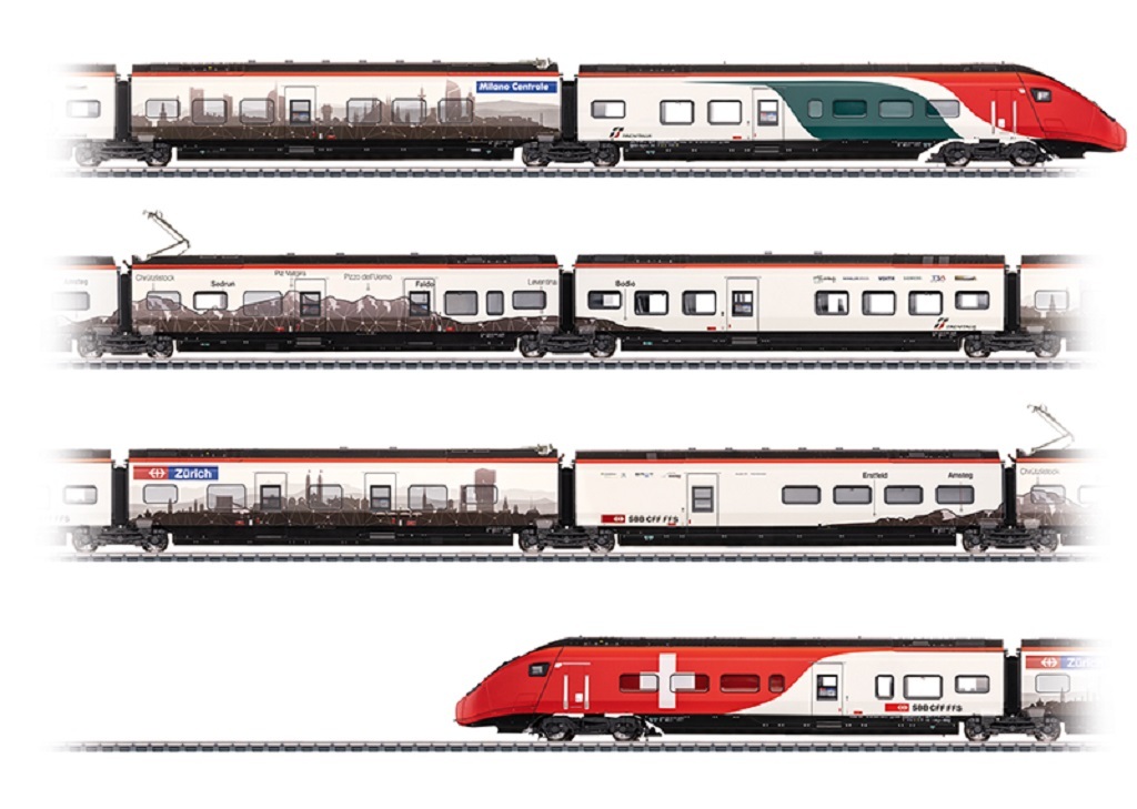 Marklin 39811 HO規 RABe 501級 Giruno 數位音效 高速列車