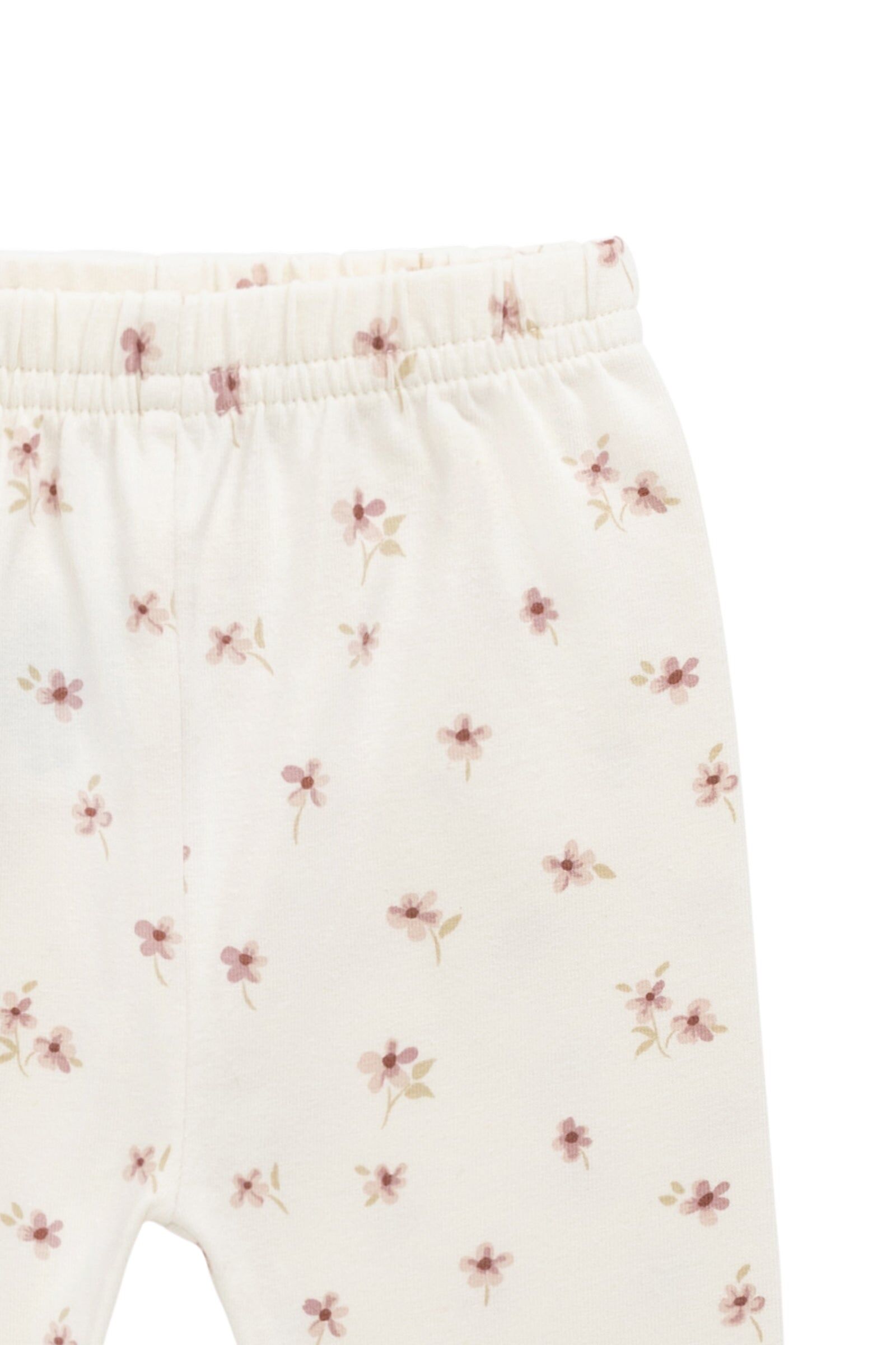 【預購】JAMIE KAY - Organic Cotton Everyday Legging（Simple Flowers Egret）