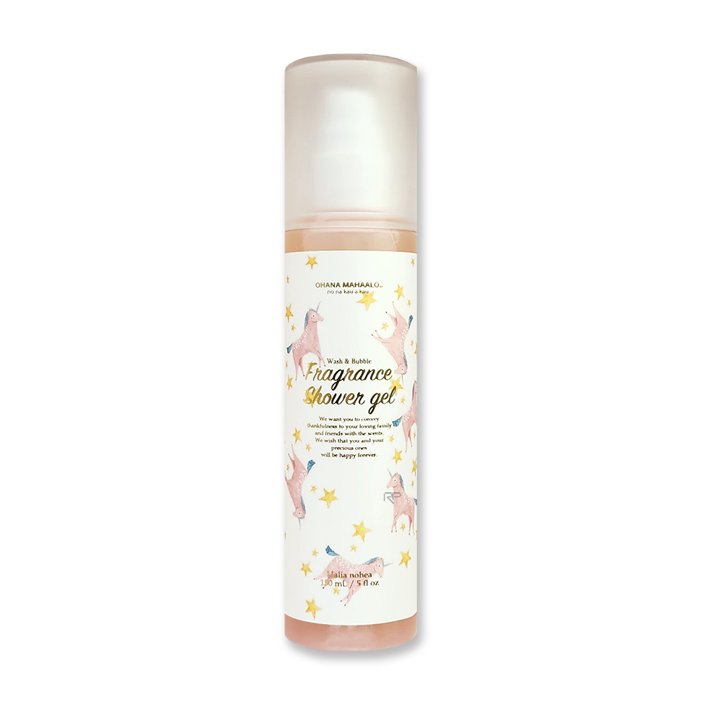 OHANA MAHAALO 奇幻夢境 粉香泡泡沐浴露150ml