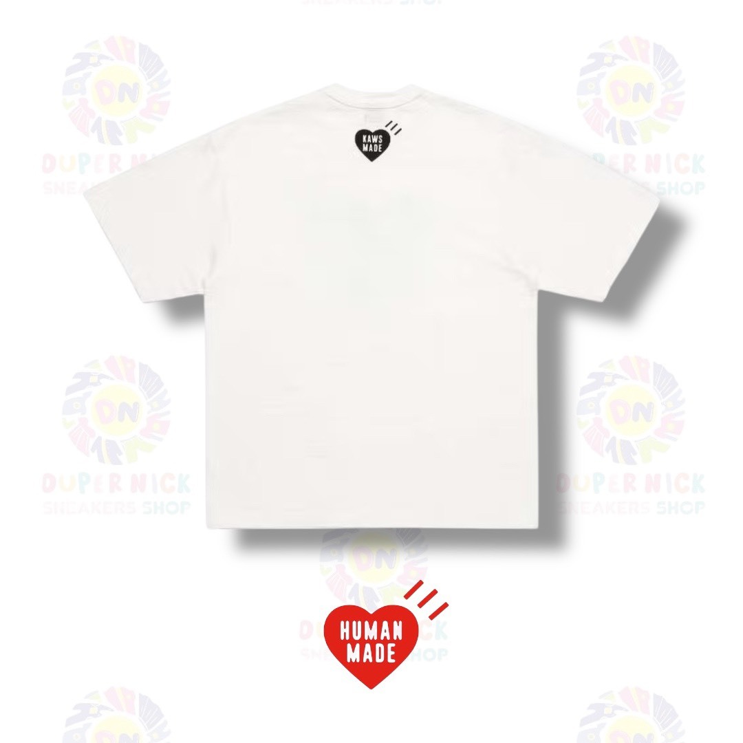 HUMAN MADE x KAWS 限量聯名 愛心迷彩 短袖