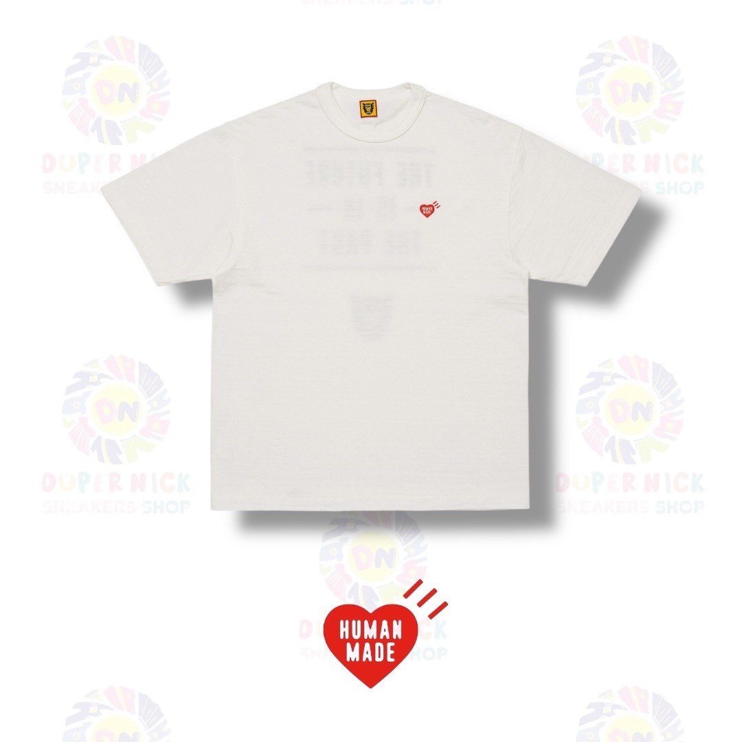 HUMAN MADE Herz Abzeichen 愛心文字 短袖