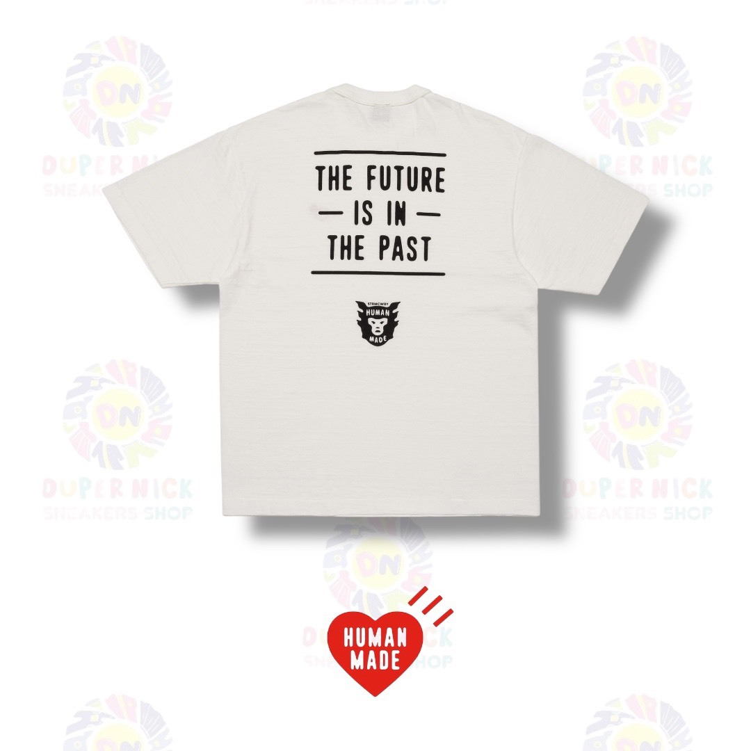 HUMAN MADE Herz Abzeichen 愛心文字 短袖