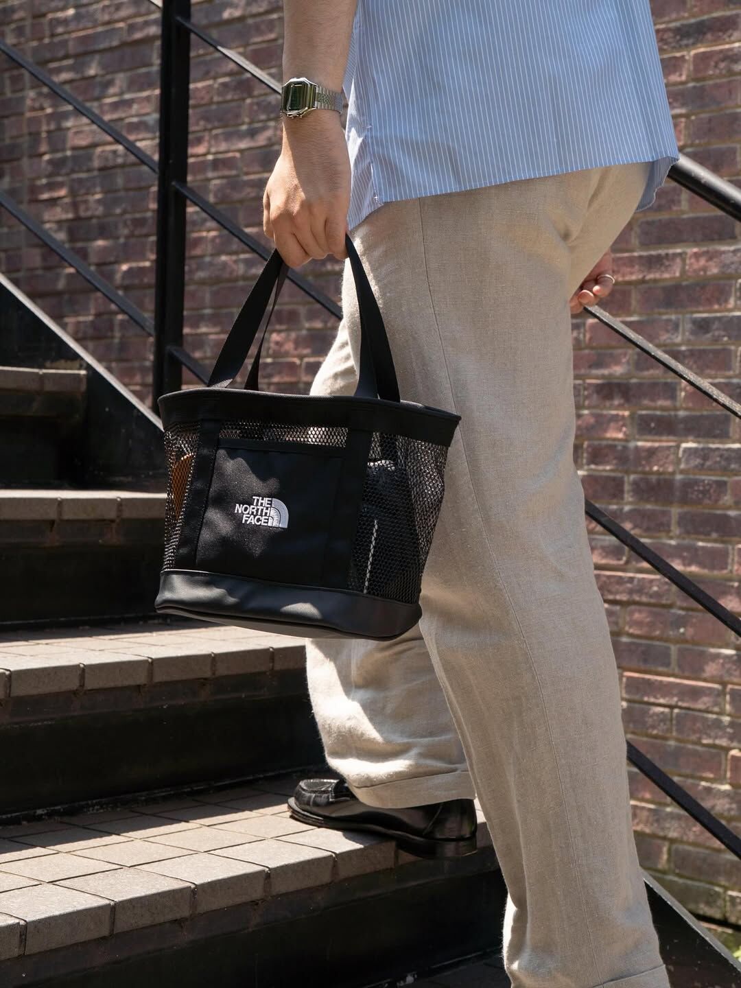 限時折扣預購┃日本店鋪限定 TNF Glutton Mesh Tote 網狀 托特包 8L XXS