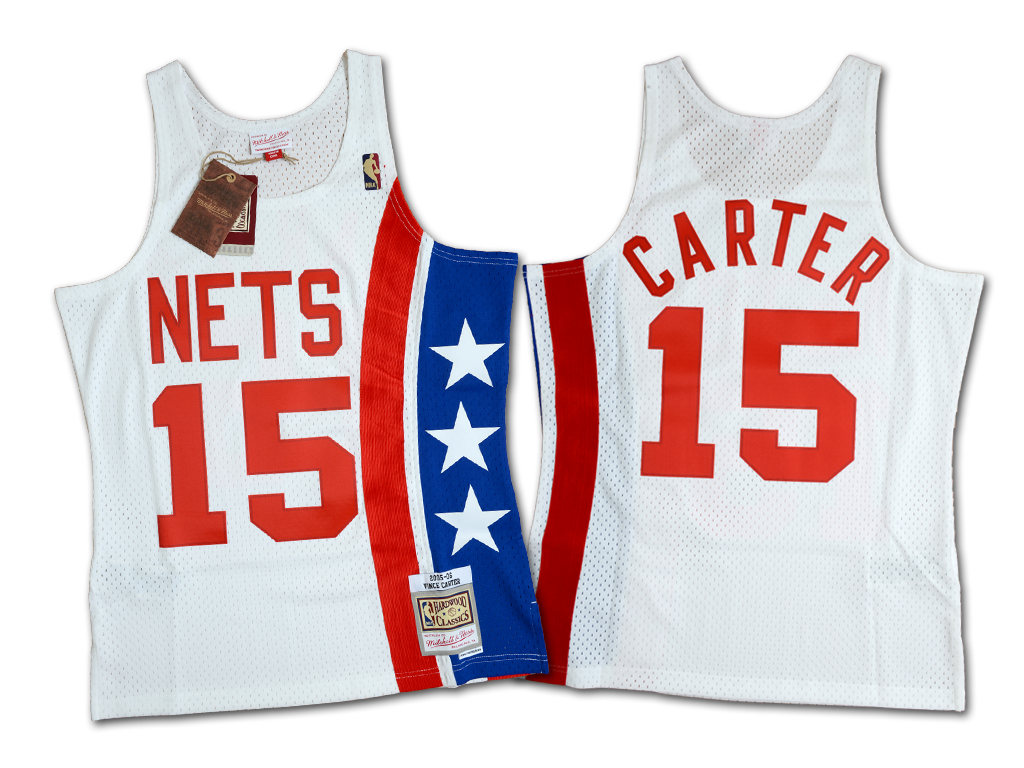 Mitchell & Ness 紐澤西籃網隊 Vince Carter 2005-2006 復刻 Swingman 球衣