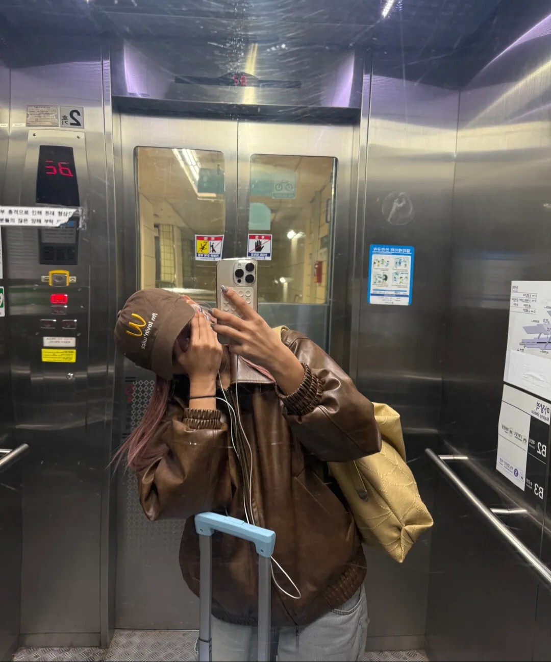 【OWN】Wick 老帽 韓國品牌 麥當勞 惡搞 棒球帽 鴨舌帽 單一尺寸 不分男女 咖啡色