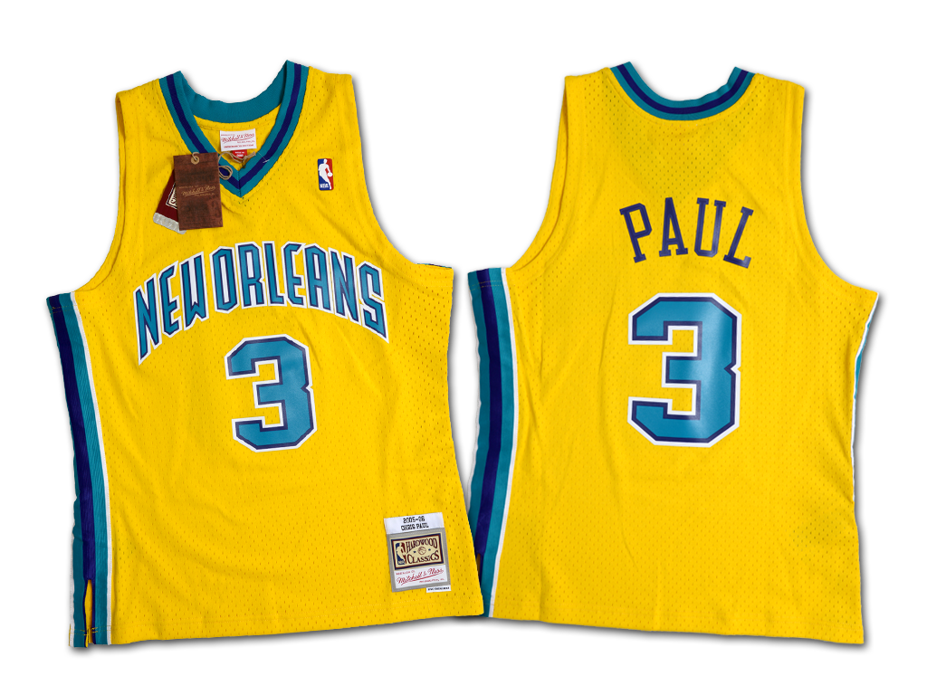 Mitchell & Ness 紐澳良黃蜂隊 Chris Paul 2005-2006 復刻 替代 Swingman 球衣