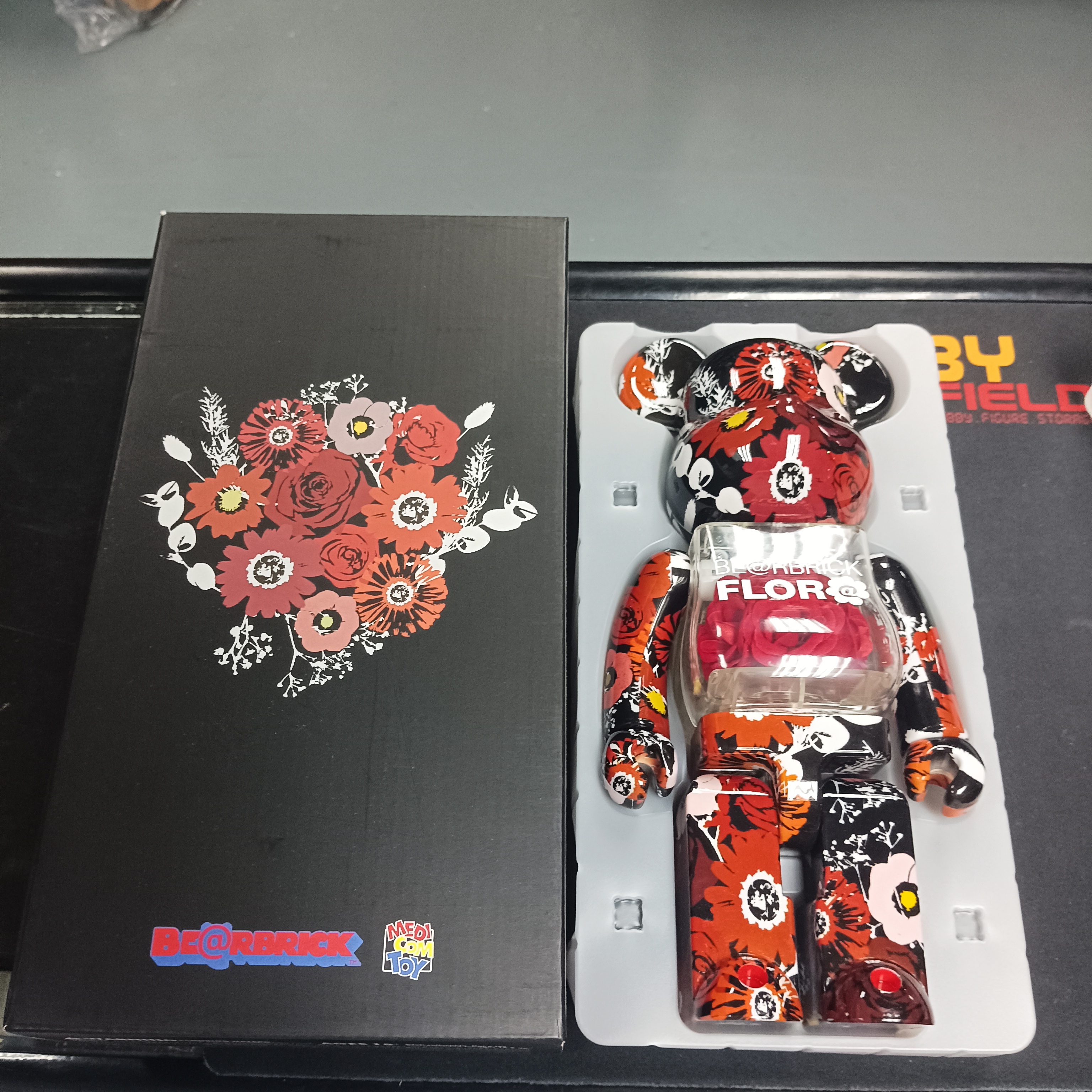 寄賣-Medicom Toy Be@Rbrick - Flor@ 400%