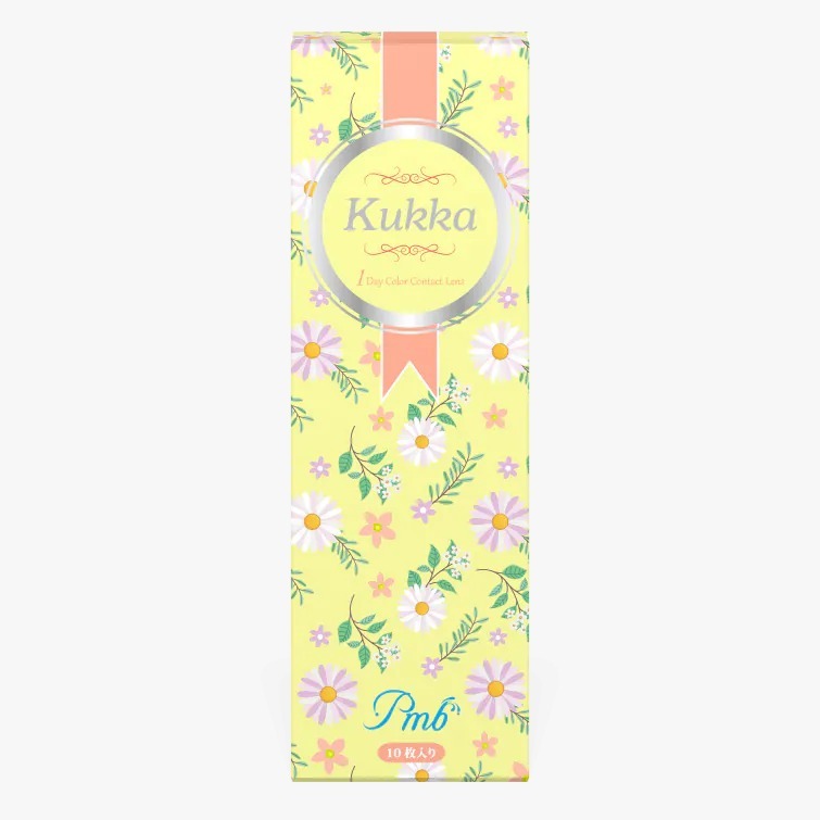 [買一送一] Kukka 花兒系列 1 Day Sakura Pink｜日拋彩妝隱形眼鏡｜每盒10片