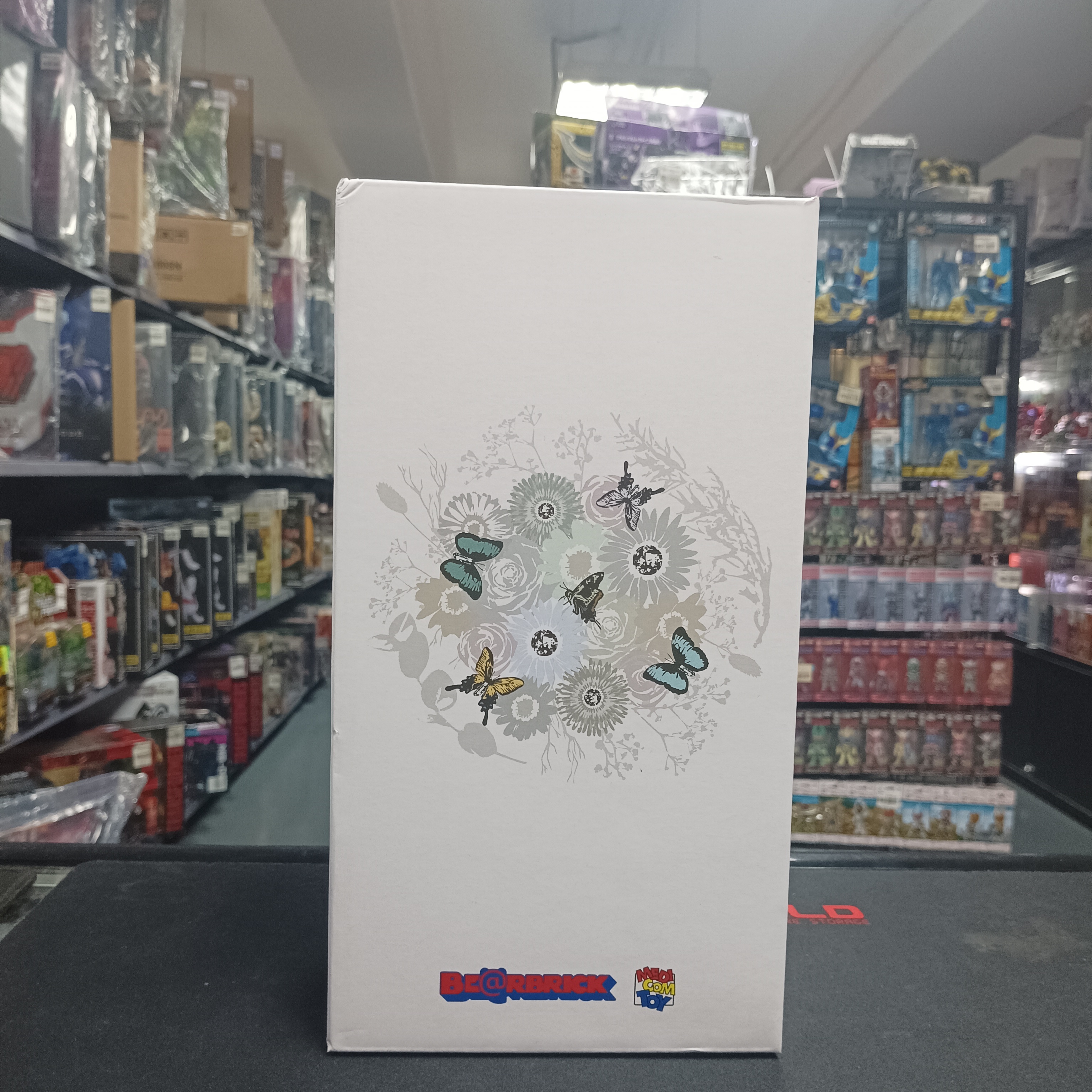 寄賣-BE@RBRICK FLOR@ #2 White 400%