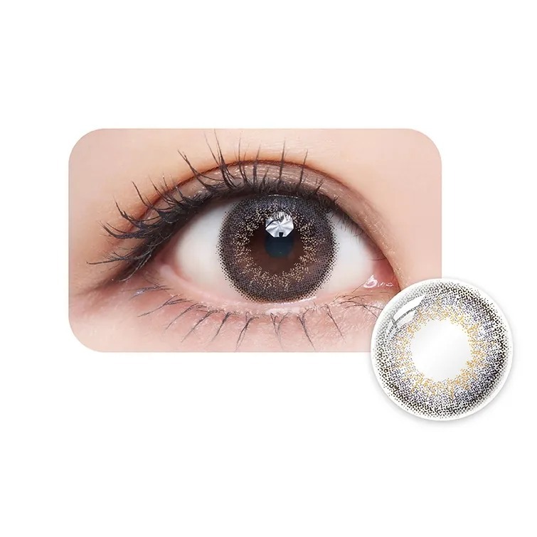 [買一送一] Kukka 花兒系列 1 Day Violet 紫羅蘭｜日拋彩妝隱形眼鏡｜每盒10片