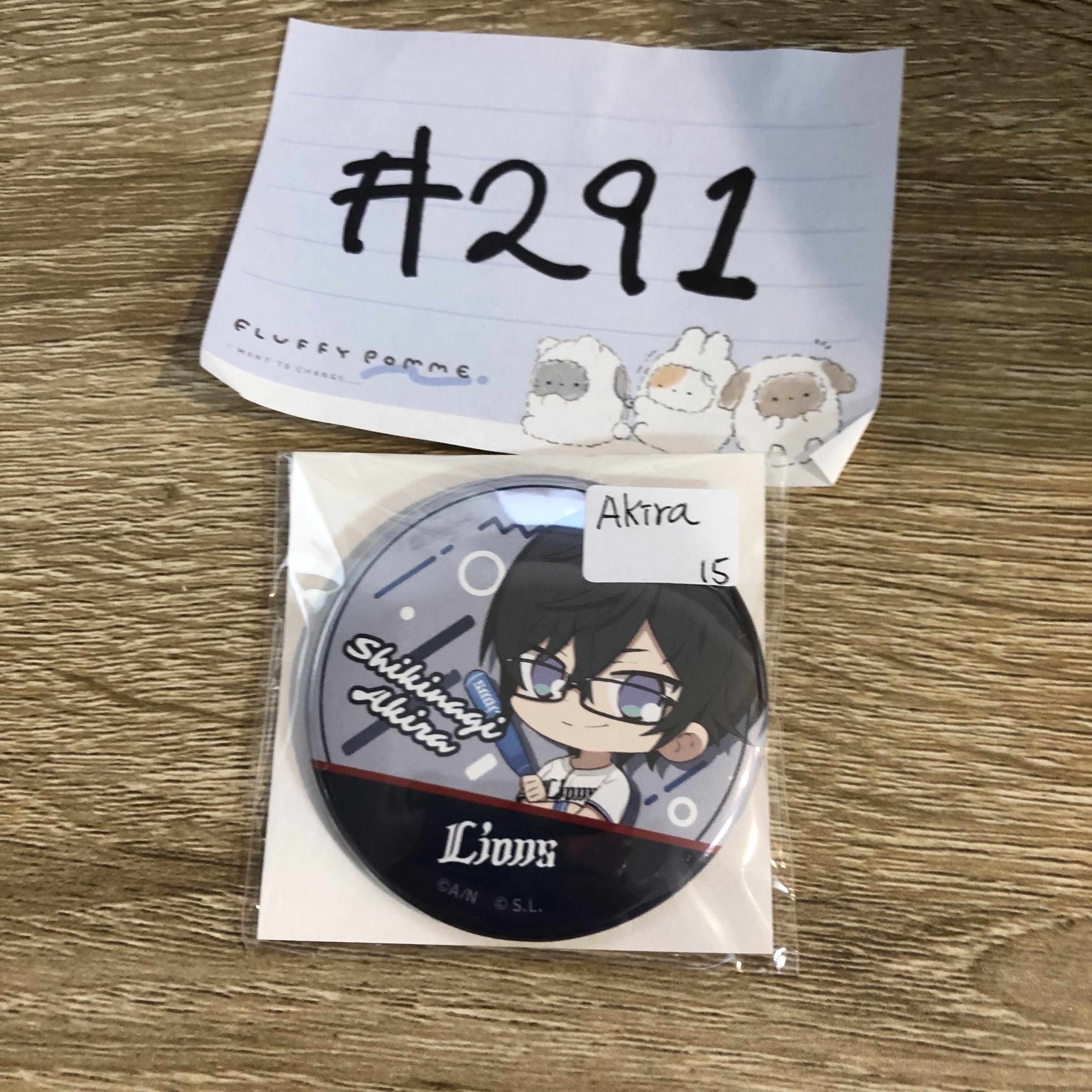 彩虹社  AKIRA 襟章#291