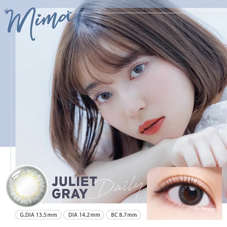 [買一送一] MIMA 1 Day Juliet Gray｜日拋彩妝隱形眼鏡｜每盒10片