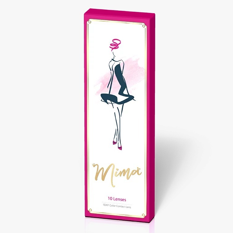 [買一送一] MIMA 1 Day Monroe Brown｜日拋彩妝隱形眼鏡｜每盒10片