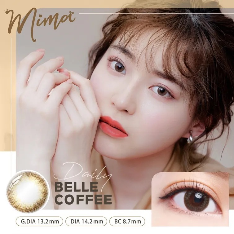 [買一送一] MIMA 1 Day Belle Coffee｜日拋彩妝隱形眼鏡｜每盒10片