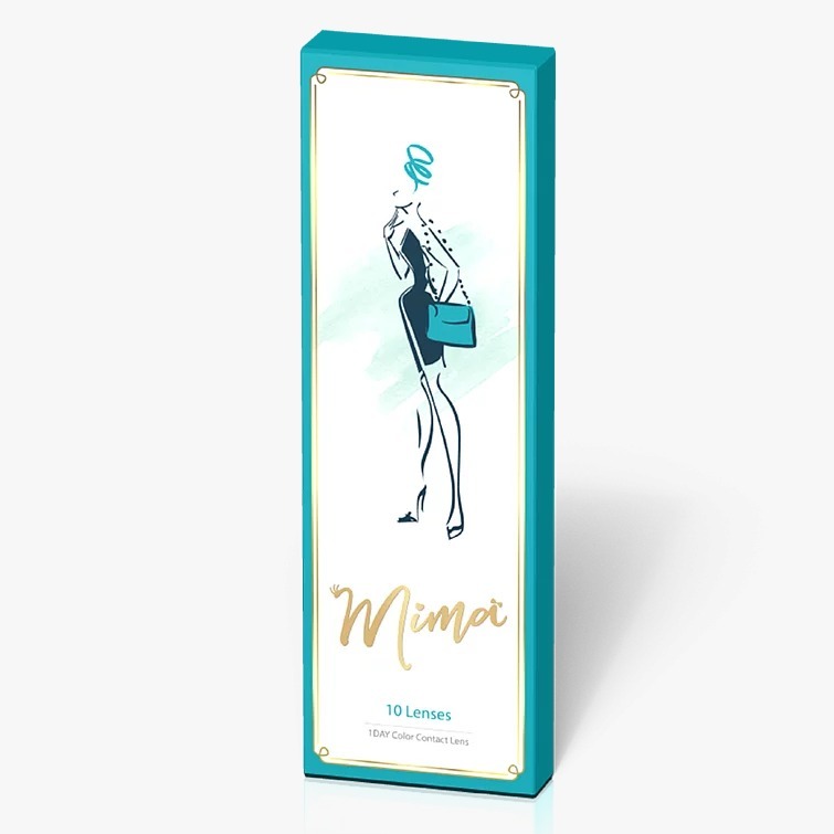 [買一送一] MIMA 1 Day Charlotte Silver｜日拋彩妝隱形眼鏡｜每盒10片