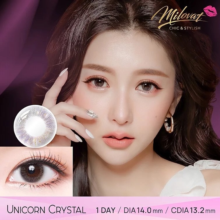 [買一送一] Milovat 1 Day Unicorn Crystal｜日拋彩妝隱形眼鏡｜每盒10片