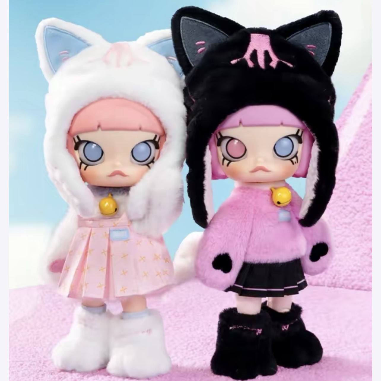 POPMART 泡泡瑪特 POP MART MOLLY 躲貓貓 盲盒 公仔 1/8可動人偶 全身關節可動