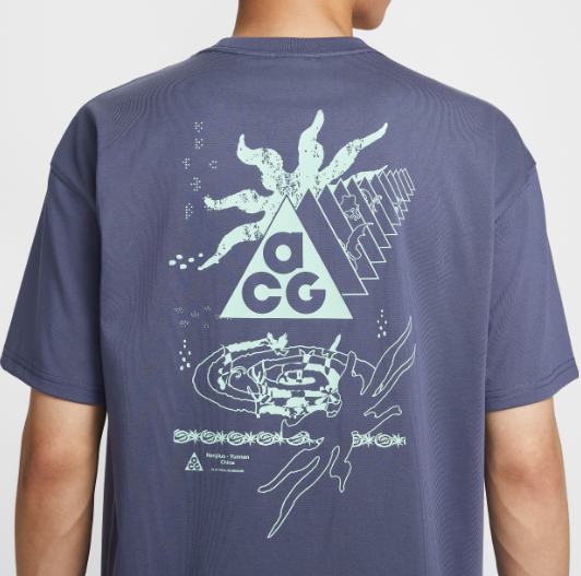 Nike ACG Dri-FIT  / Men's T-shirt / purple  /  JUL25