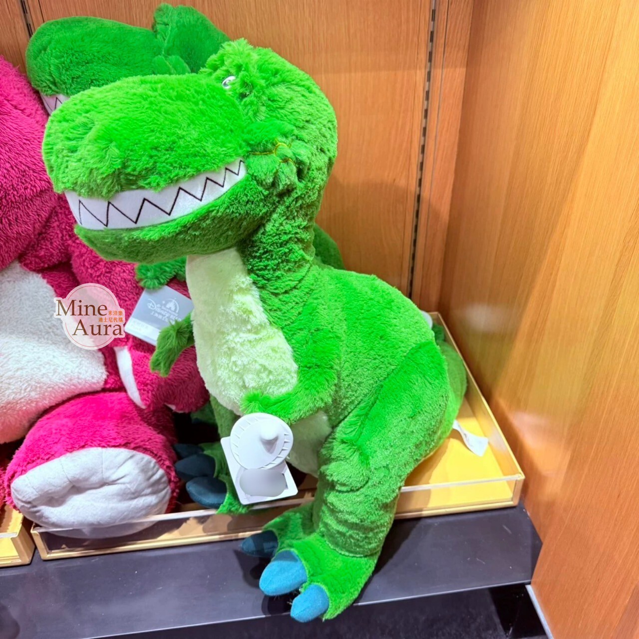 抱抱龍 Rex L號 娃娃 玩偶 玩具總動員 Toy Story -上海迪士尼樂園