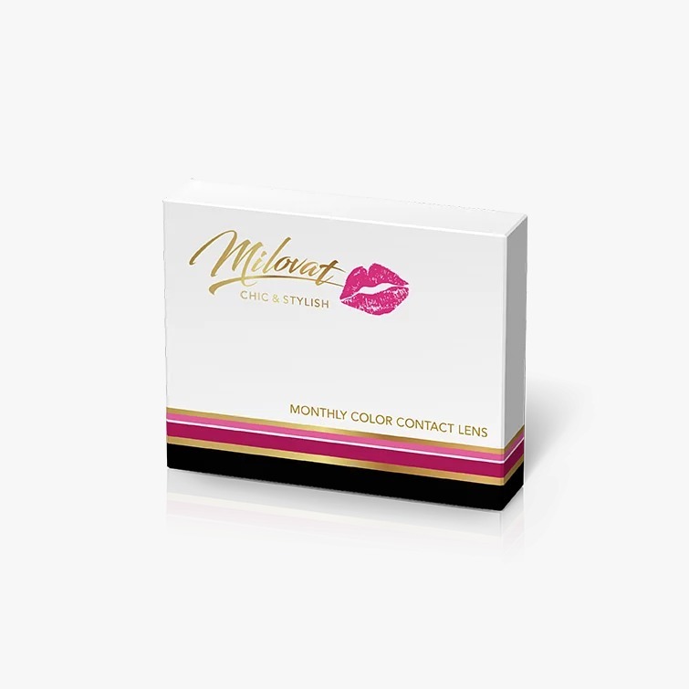Milovat 1 Month Iced Tea｜月拋彩妝隱形眼鏡｜每盒2片