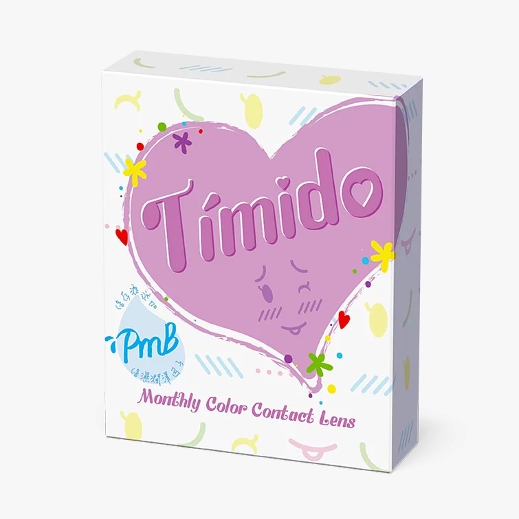 Timido 1 Month Shiny Star｜月拋彩妝隱形眼鏡｜每盒2片