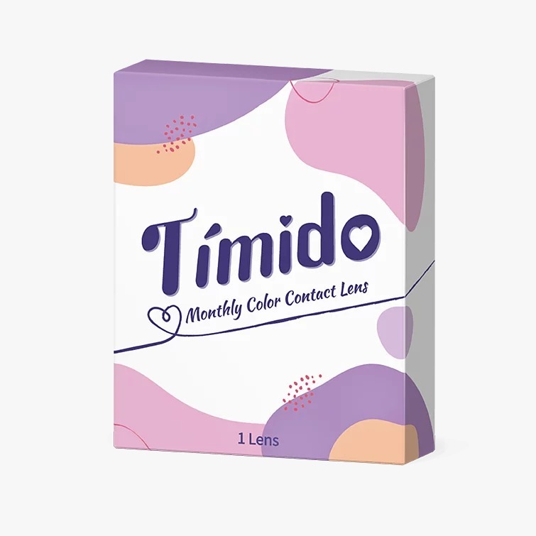 Timido 1 Month Charming Amber｜月拋彩妝隱形眼鏡｜每盒2片