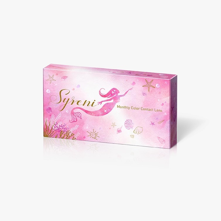 Syreni 1 Month Sand Gold｜月拋彩妝隱形眼鏡｜每盒2片