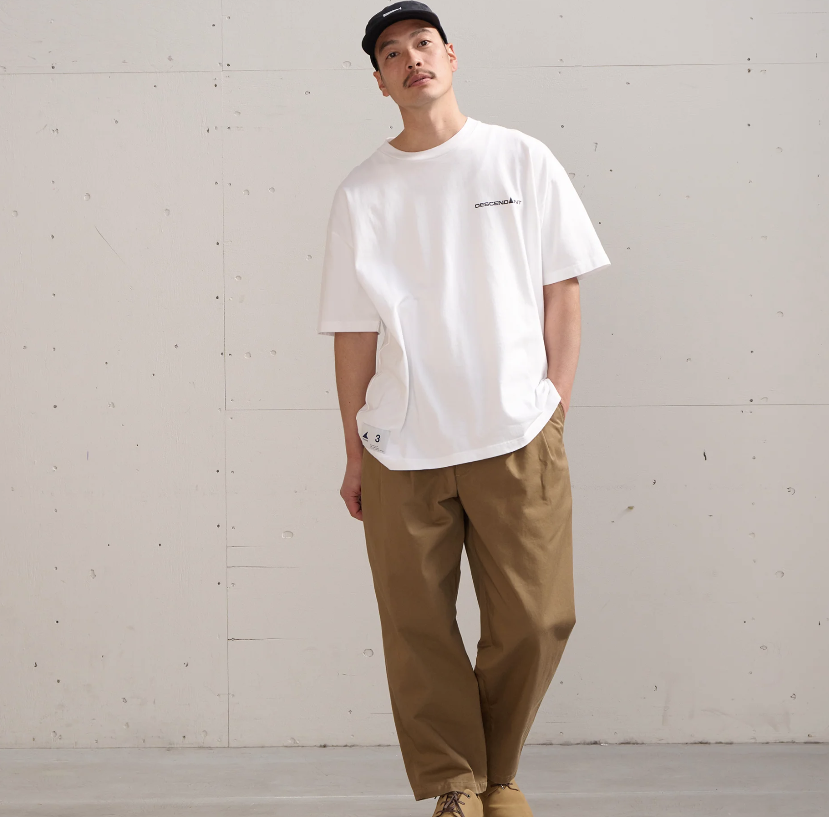 ディセンダント 25SS ENVIRONMENT ORGANIC COTTON DESCENDANT SS25 ENVIRONMENT ORGANIC COTTON SS