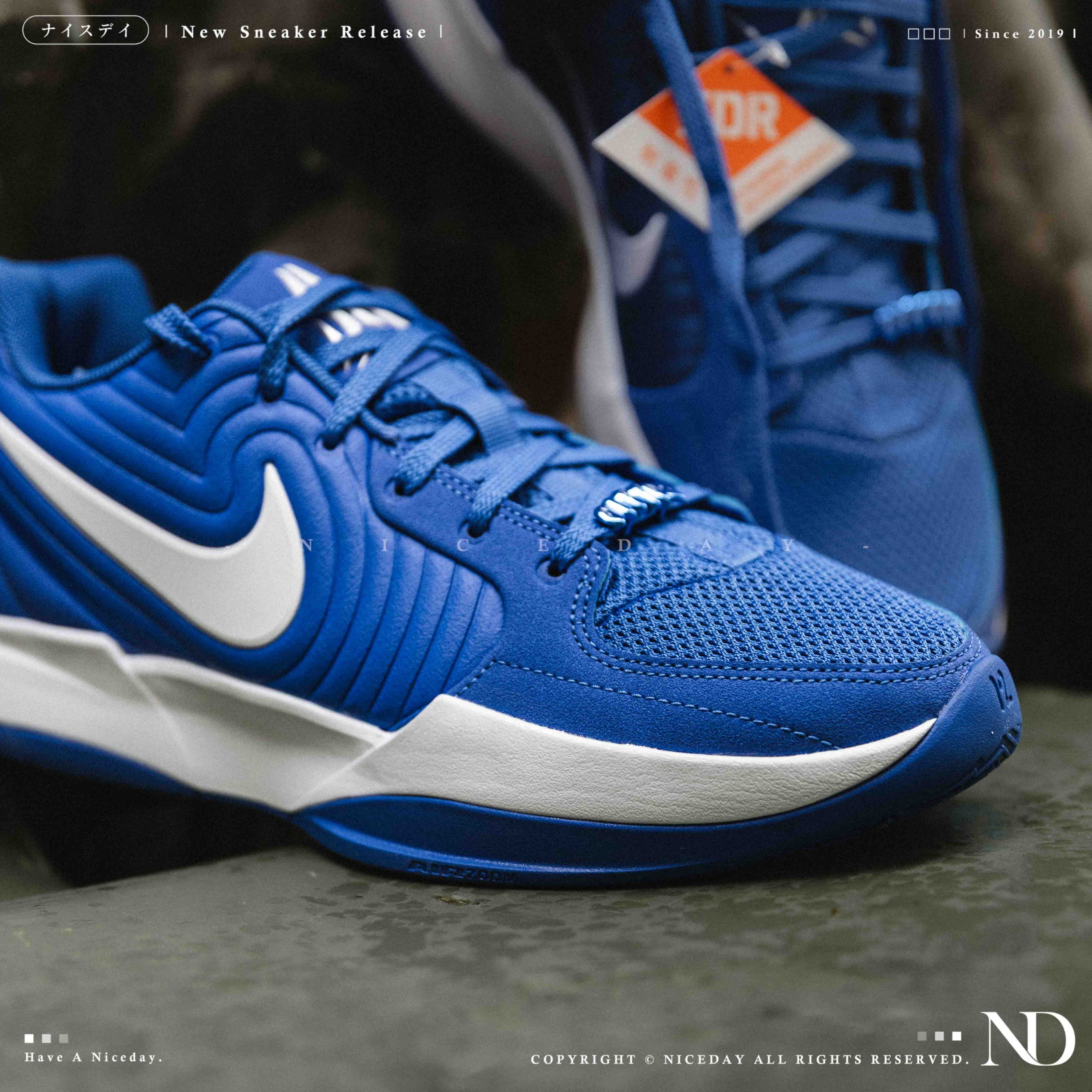 NICEDAY 現貨 NIKE JA 2 EP Bluish White 藍白 皇家藍 莫蘭特 實戰 籃球鞋 HQ8512-400