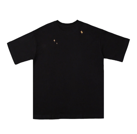 奈良美智 Glitter Star / Yuz 黑 短T