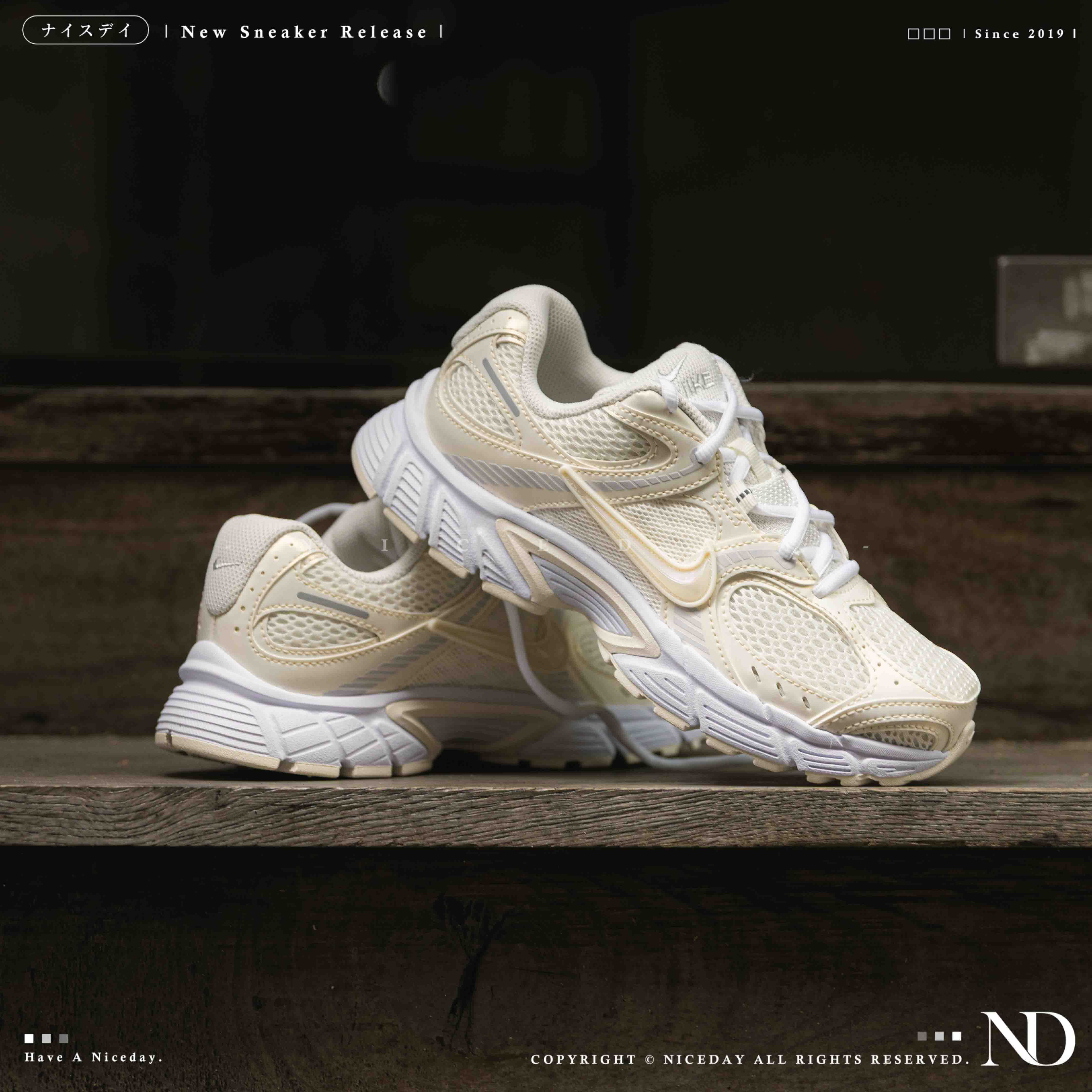 NICEDAY 現貨 Nike V5 RNR 奶油白 白 奶油 淺黃 復古 慢跑鞋 IH6355-047