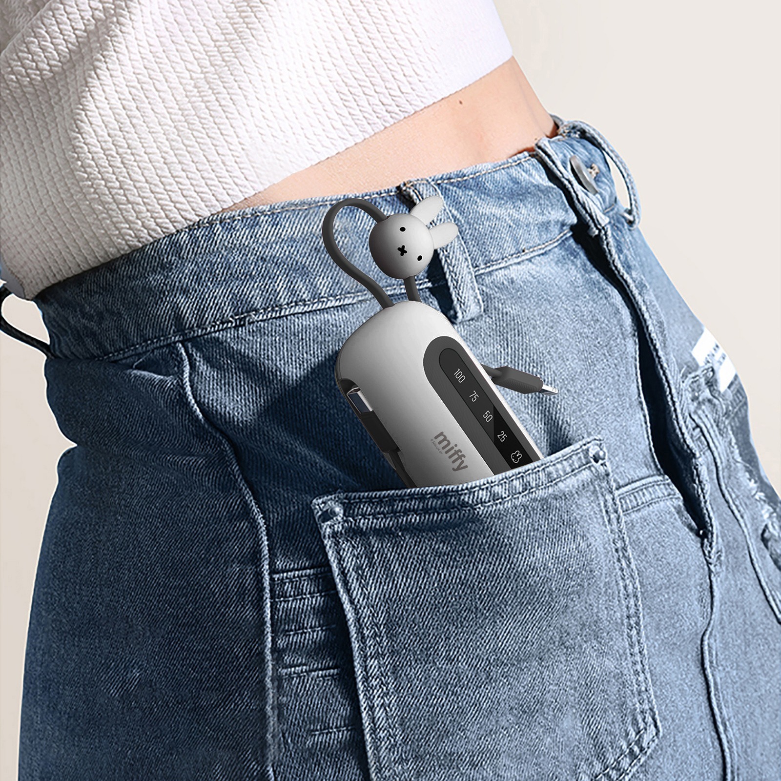 現 貨丨miffy 70週年 SPX03-GR-70 5000 PowerTUBE (Dual) 🎉🔋