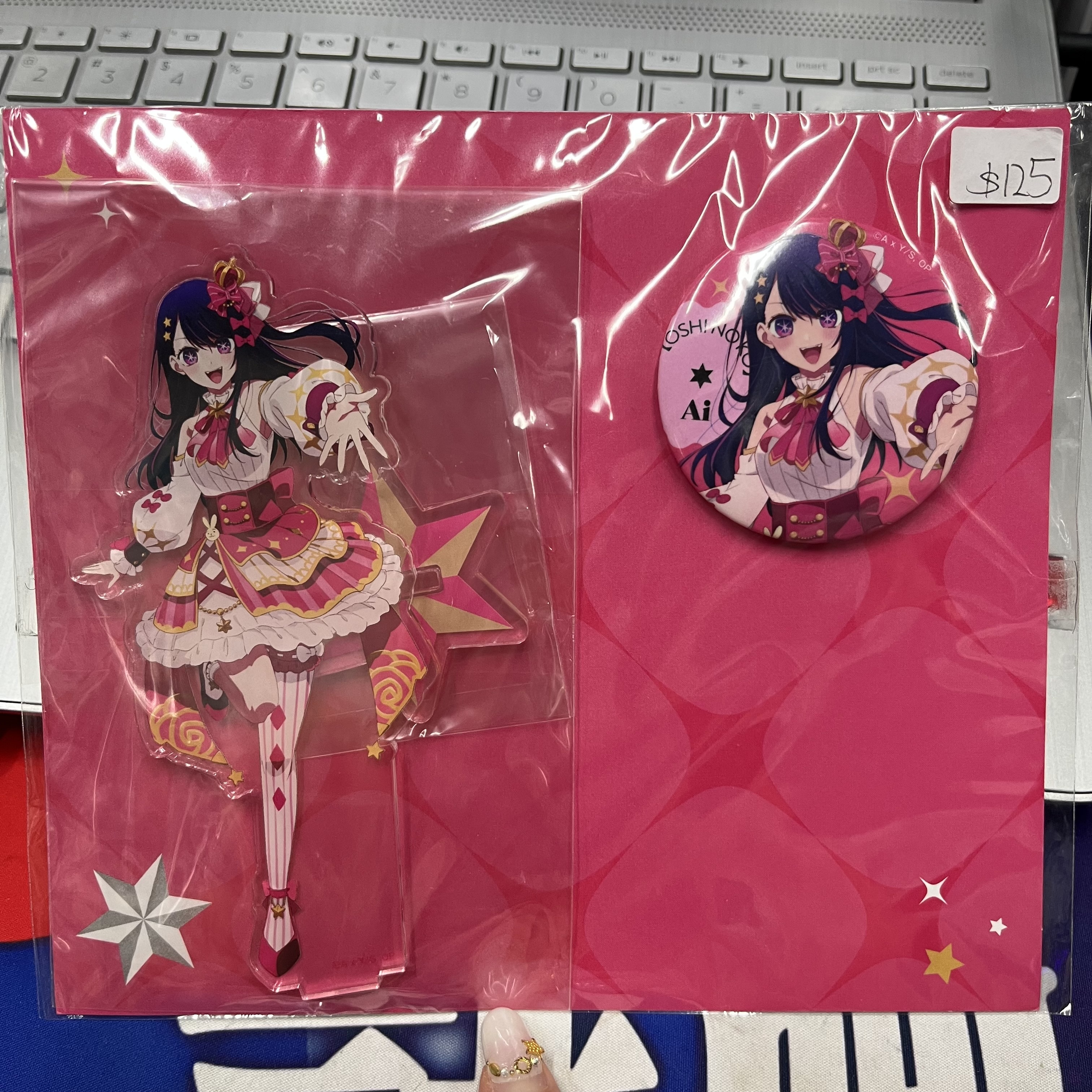 我推的孩子 AI 襟章 立牌 SET                                             Y24