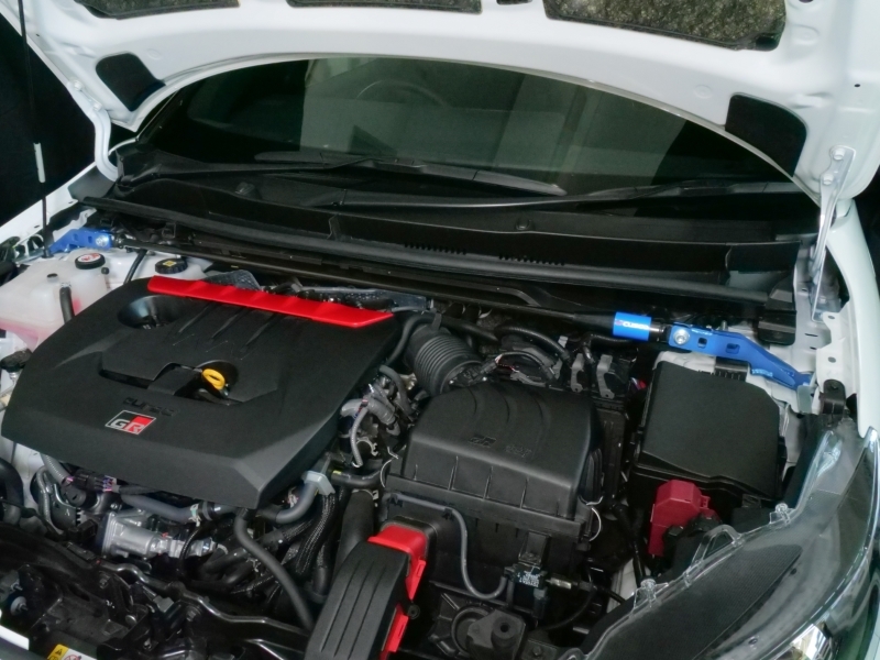 CUSCO S-MCB1000 引擎室減震拉桿組 TOYOTA GR YARIS 2024- 小改款後車