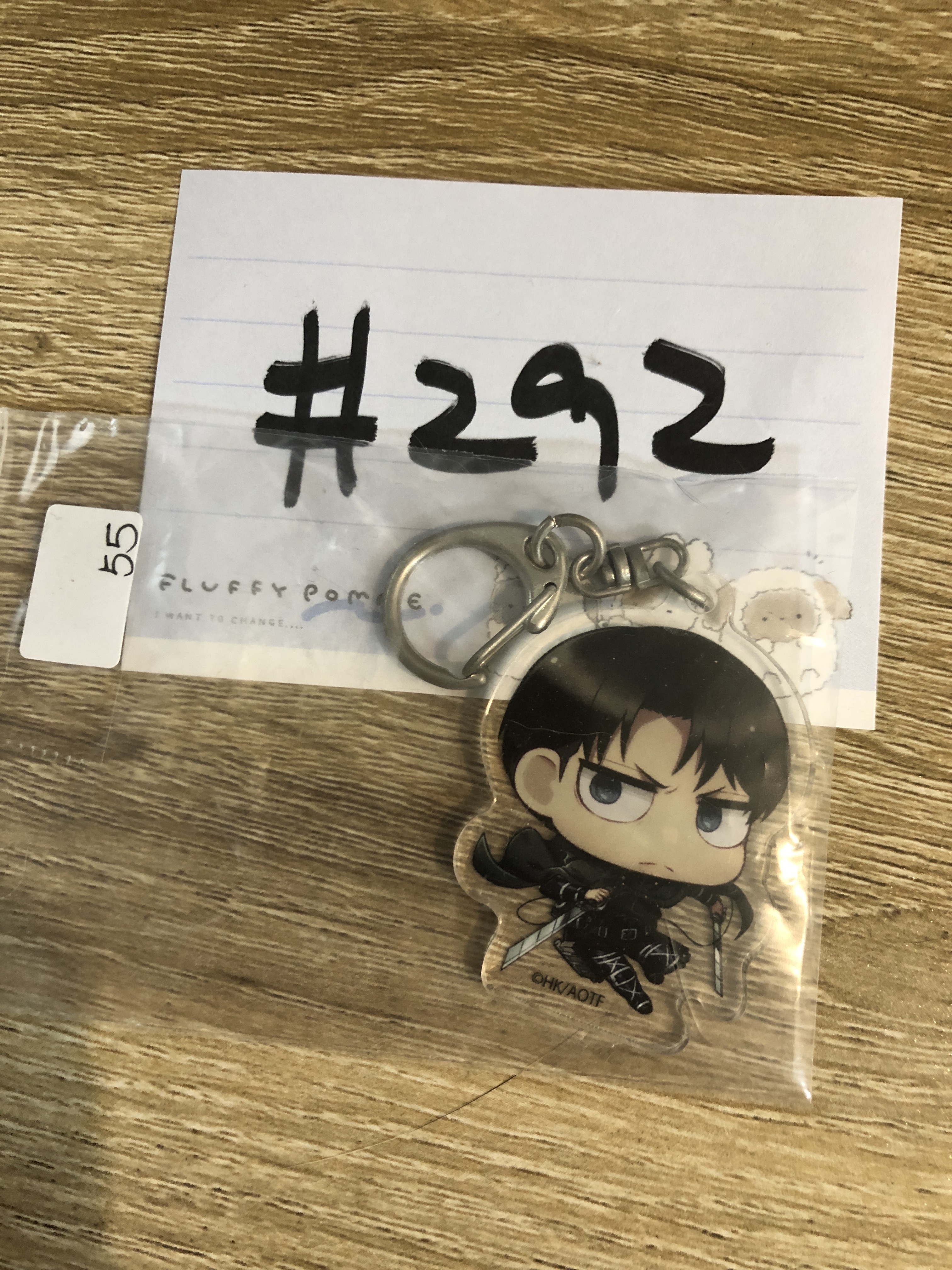 進擊的巨人 LEVI 掛件#292