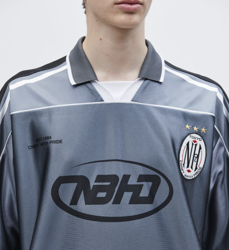 NEIGHBORHOOD SS25 GAME SHIRT SS | BLUE / GRAY