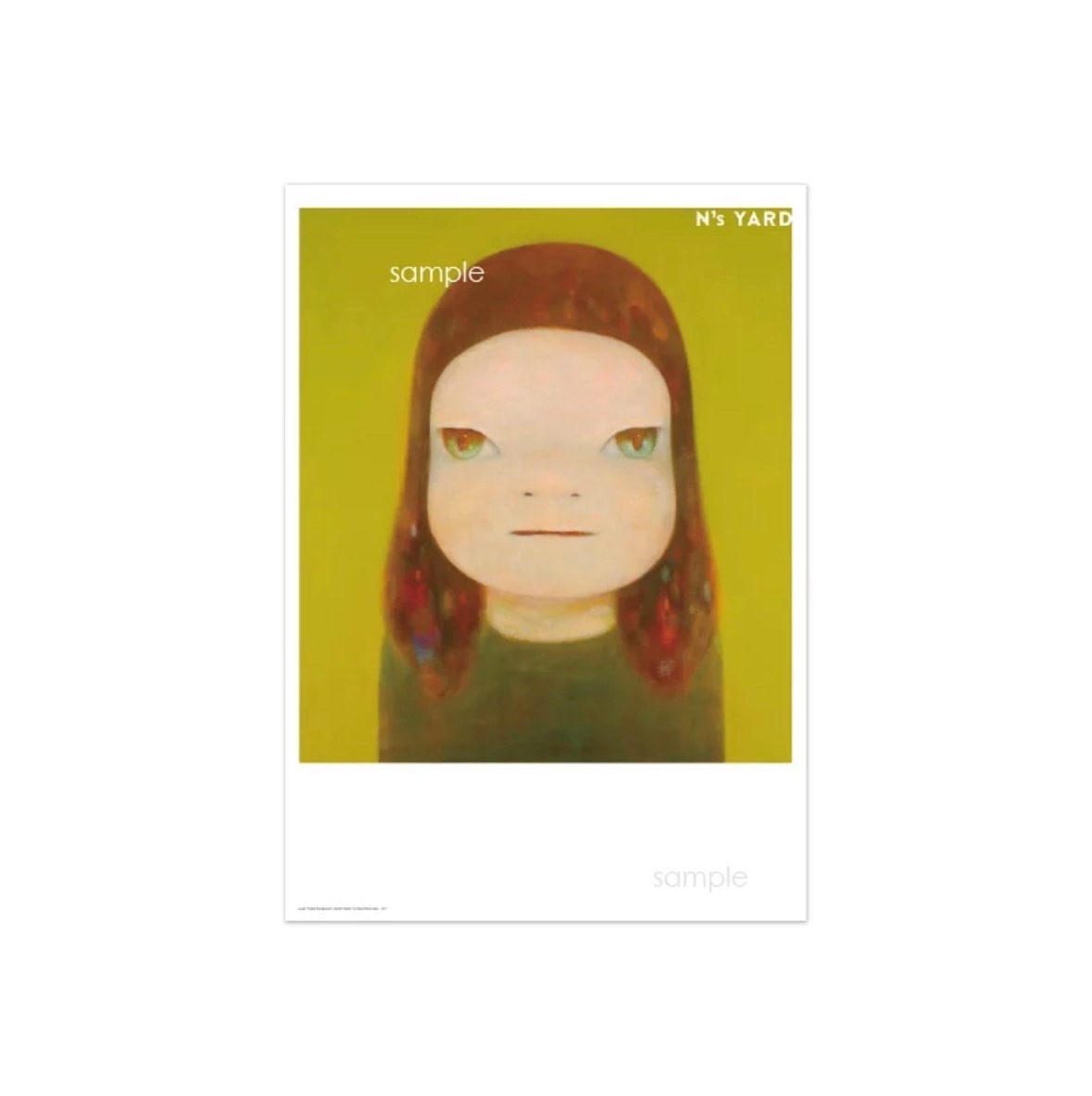 奈良美智 單張B2海報 四款  Yoshitomo Nara