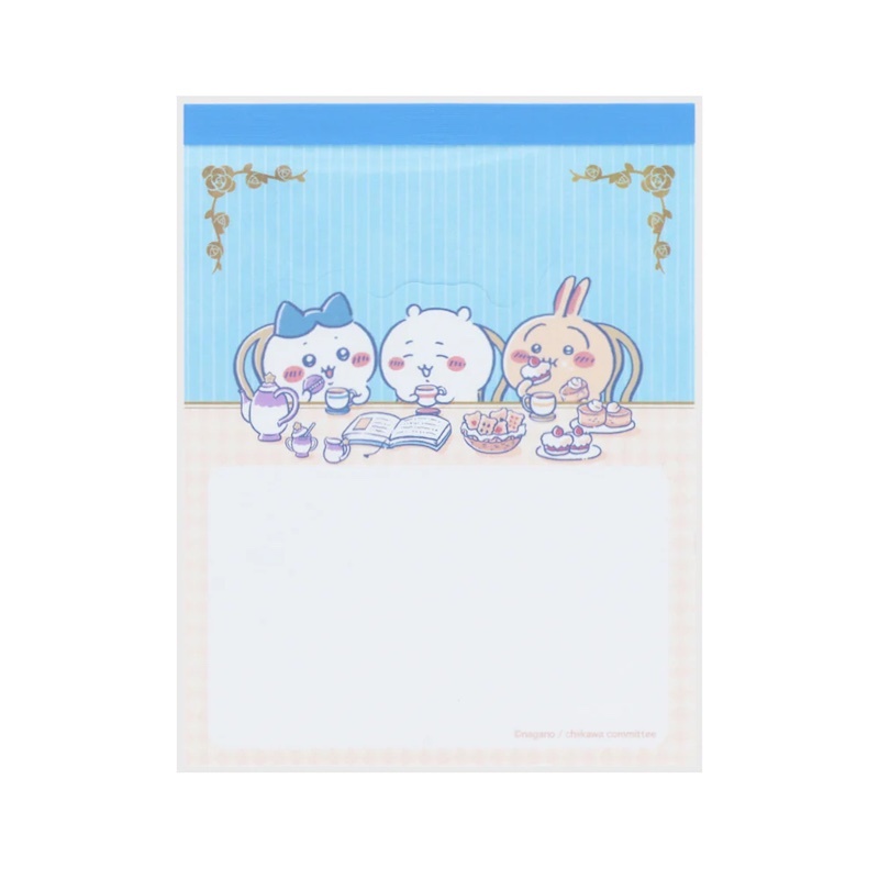 Chiikawa Message Memo－Tea Time | ** 10 sheets**