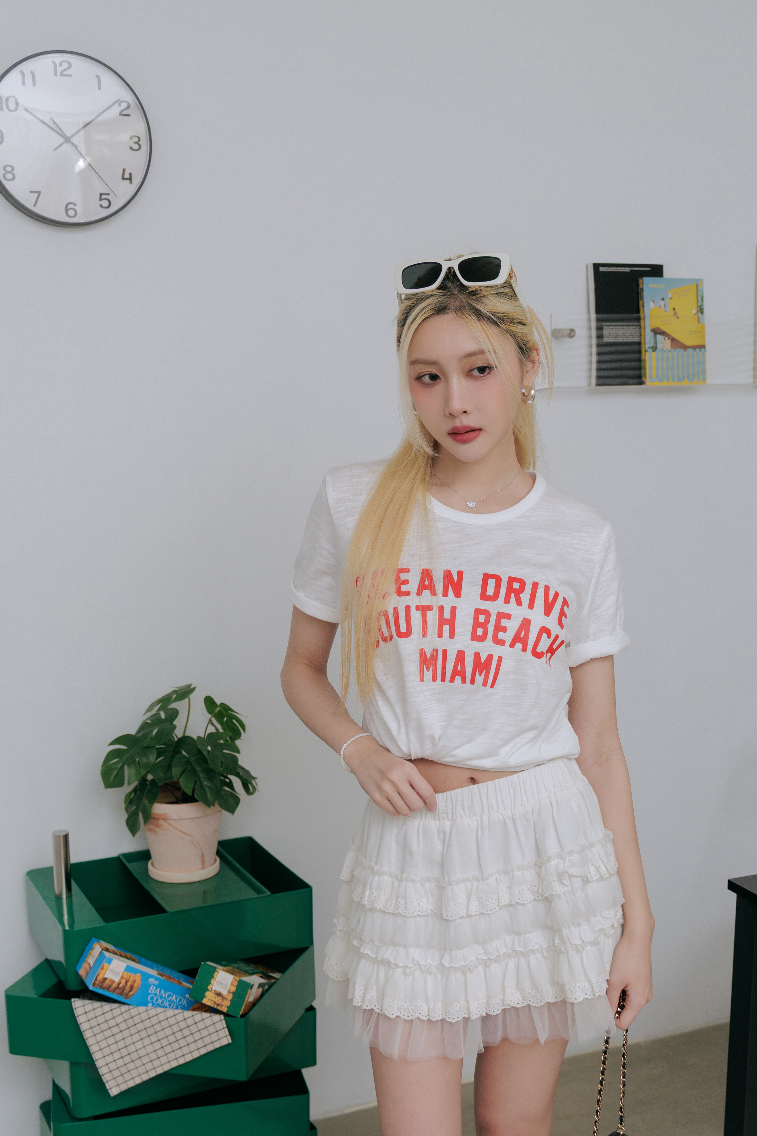 (現貨) 邁阿密海灘短T J35