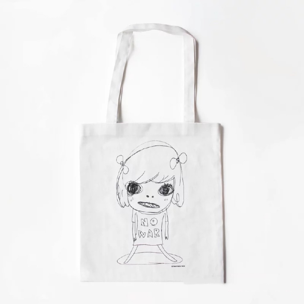奈良美智 托特包 TOTE NO WAR! 款  Yoshitomo Nara