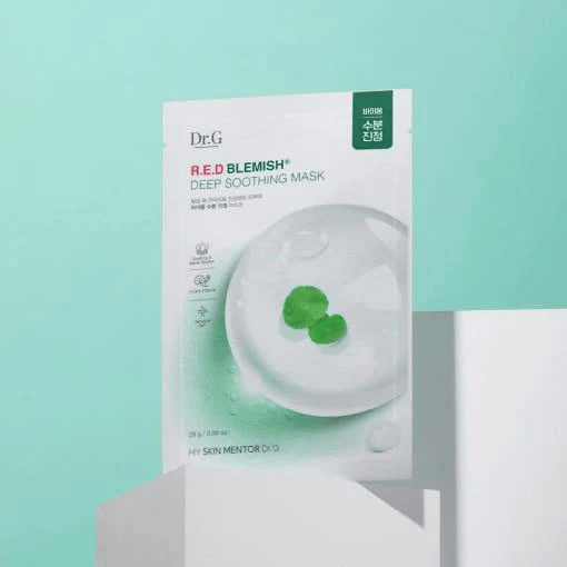 現 貨丨Dr.G 🌱積雪草深層修護抗敏淡瑕疵面膜 10片裝