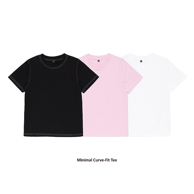 Minimal Curve-Fit 210G -女版合身短袖Tee