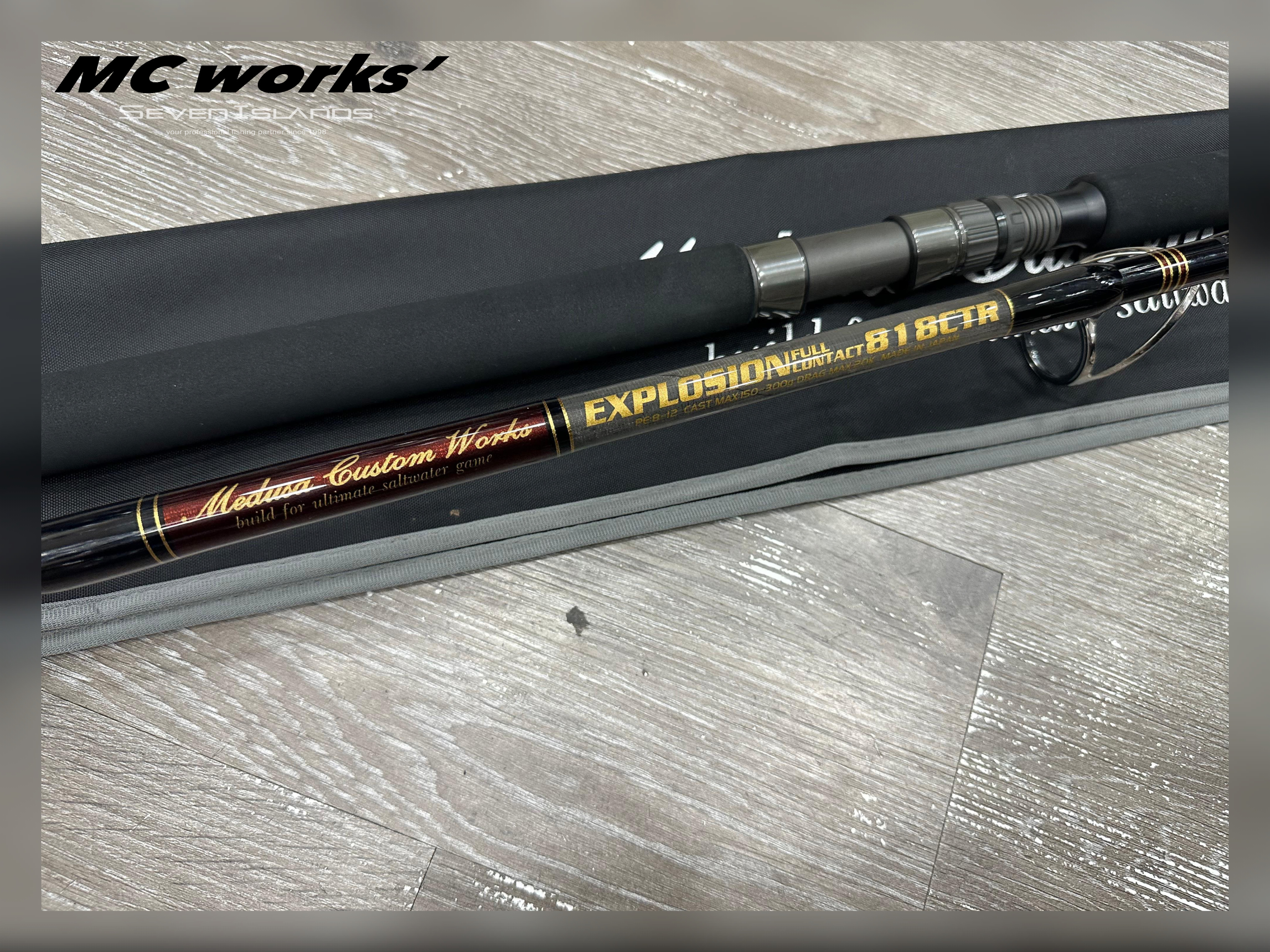 【中古】 MCワークス エクスプロージョン フルコンタクト 818CTR スペシャル  /S189220 中古】 MCワークス エクスプロージョン フルコンタクト 818CTR