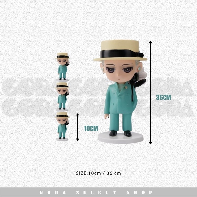 限量 GD 綠西裝 Q版潮玩 36cm 迷你版 10cm