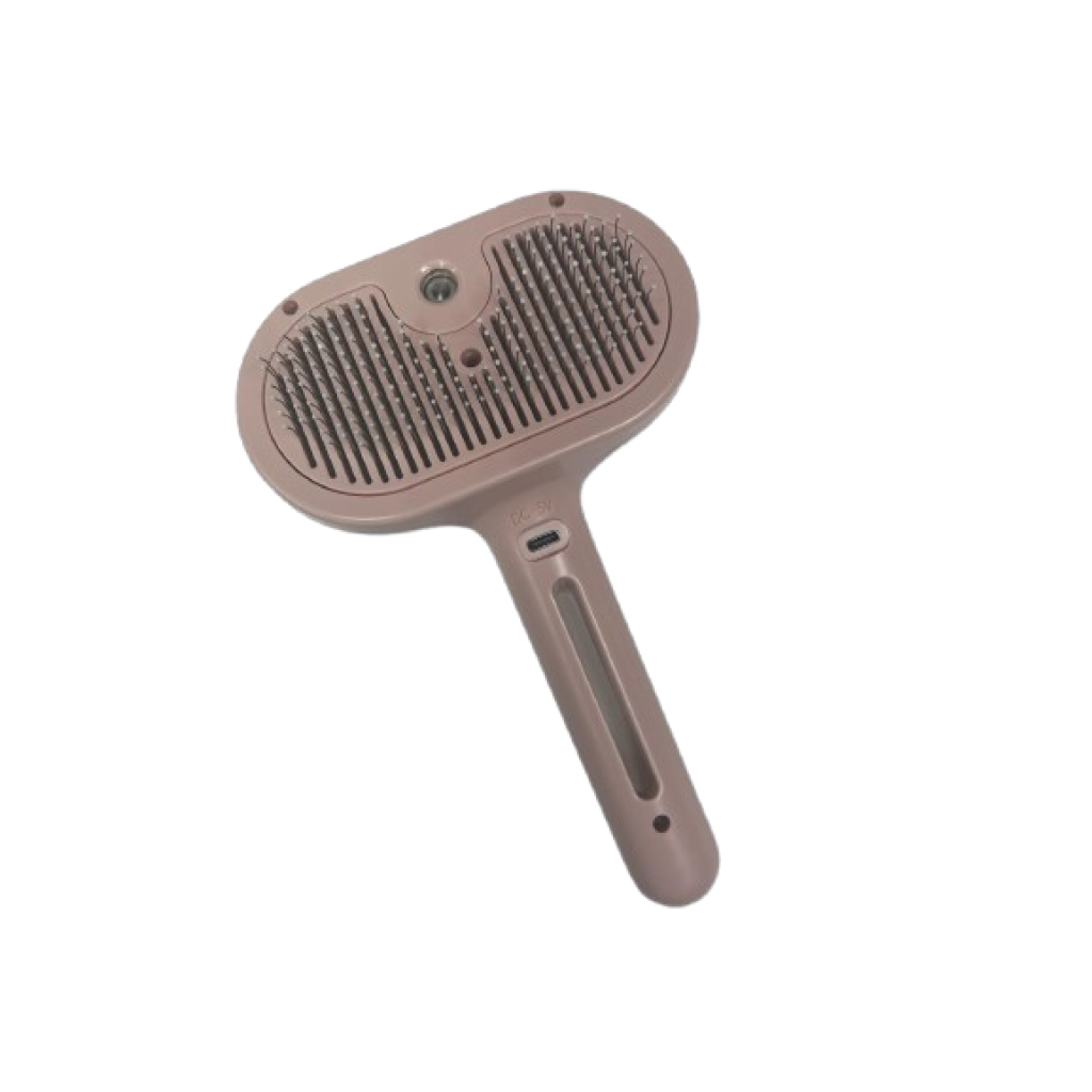 噴霧去毛梳 (粉紅色)