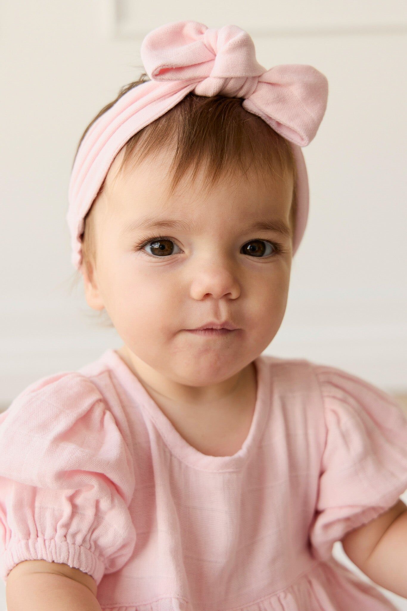 【預購】JAMIE KAY - Organic Cotton Muslin Headband（Poppy）