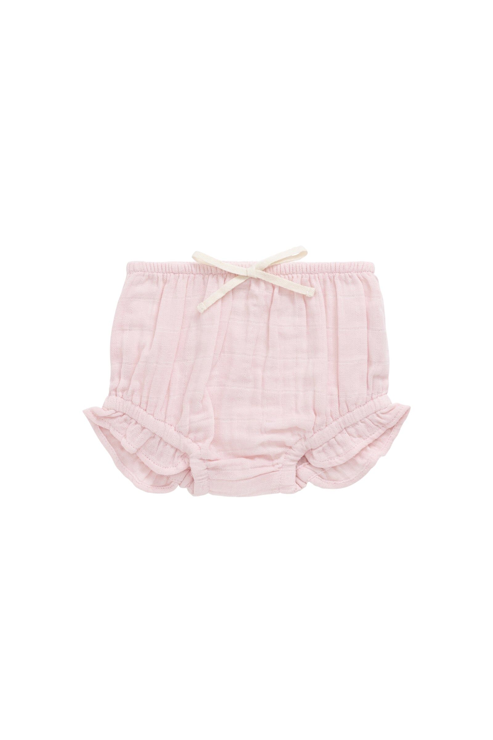 【預購】JAMIE KAY - Organic Cotton Muslin Frill Bloomer（Poppy）